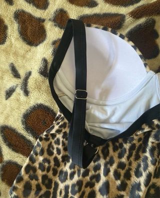 Bañador estampado leopardo