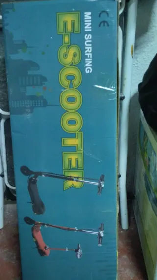 Patinete Eléctrico E-SCOOTER con asiento