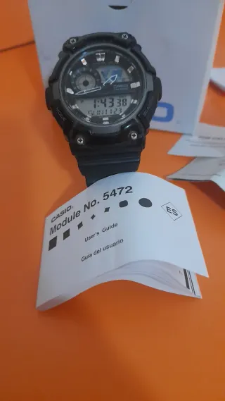 CASIO WORLD TIME 5 ALARMAS, MUY BUEN ESTADO