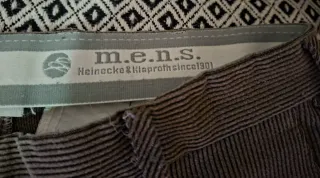 Pantalón Corderoy Hombre T.46 Regalo jersey gris