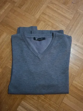 Pantalón Corderoy Hombre T.46 Regalo jersey gris