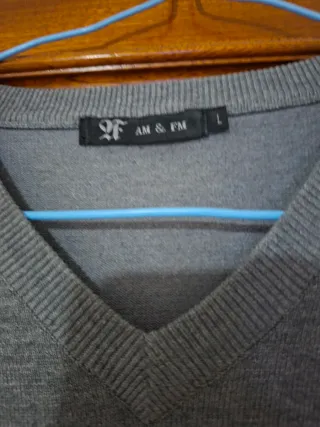 Pantalón Corderoy Hombre T.46 Regalo jersey gris.