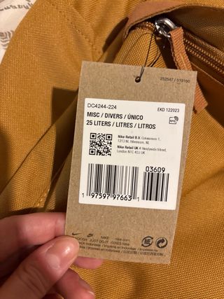 Mochila Nike Heritage 25L