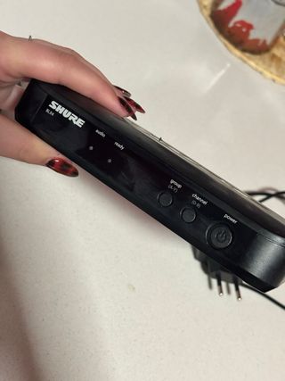 Micrófono Inalámbrico Shure Negro