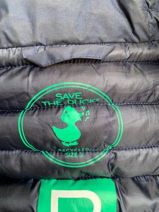 Save The Duck Piumino 100g Donna Tg. M Blu