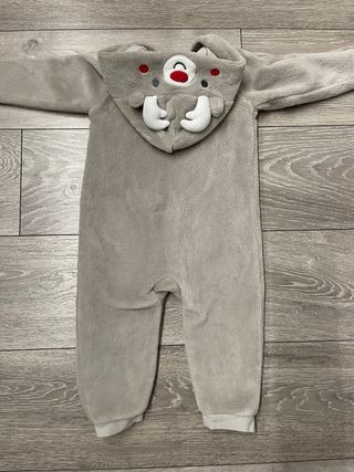 Mono buzo polar 18 meses reno navideño