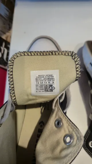 Converse All Star Negras Altas Talla 41