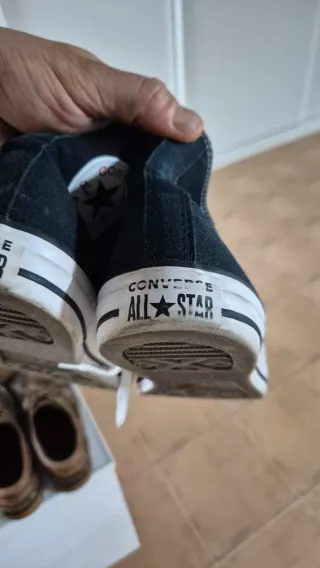 Converse All Star Negras Altas Talla 41