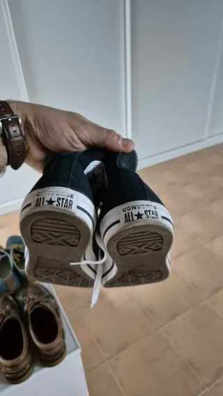 Converse All Star Negras Altas Talla 41