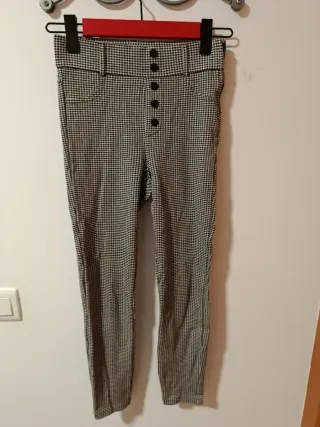 Pantalones de vestir a cuadros