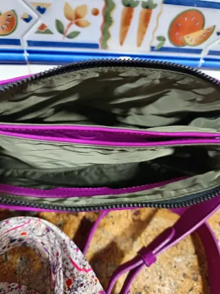 Bolso Desigual Morado Nuevo Sin Etiqueta