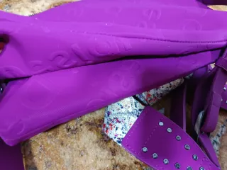 Bolso Desigual Morado Nuevo Sin Etiqueta