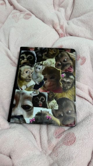 Funda iPad 12.9 de monitos