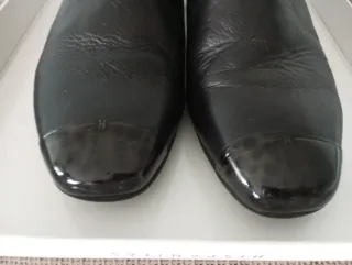 Botines Hispanitas Piel Negros Mujer