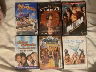 Lote DVDs Películas Infantiles y Familiares