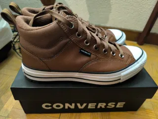 Converse All Star Piel Marrón Talla 43