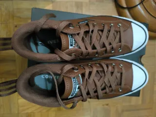 Converse All Star Piel Marrón Talla 43