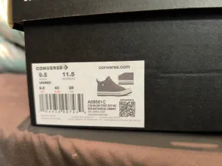 Converse All Star Piel Marrón Talla 43