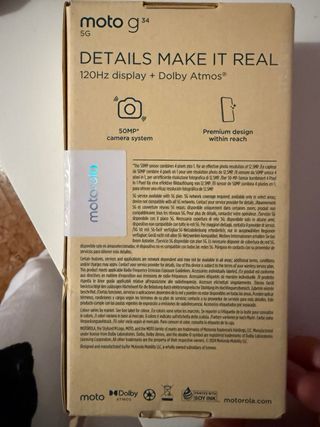 Motorola Moto G34 5G Caja