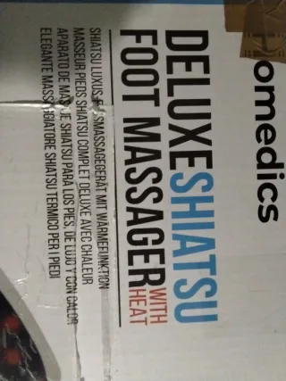Masajeador de pies Homedics Deluxe Shiatsu