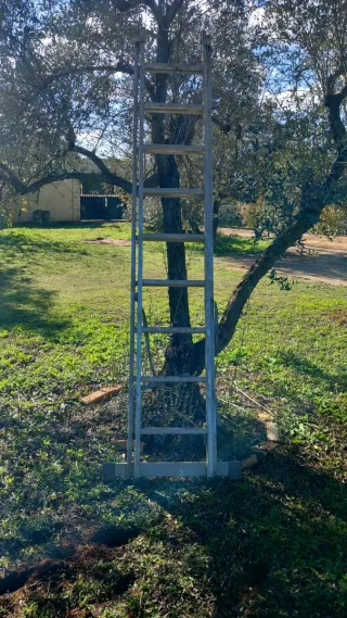 Escalera 2 tramos 9 peldaños