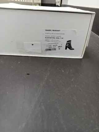 Botines Isabel Marant Negros y Marrones