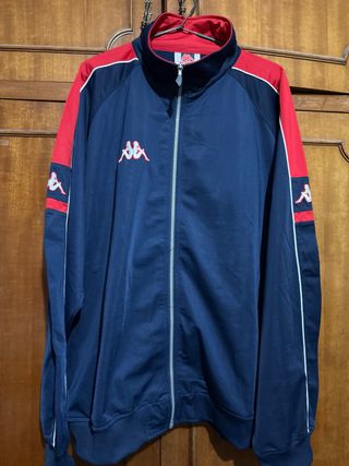 Chaqueta Kappa Talla XL Azul/Roja