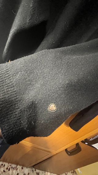 Maglia donna manica lunga nera