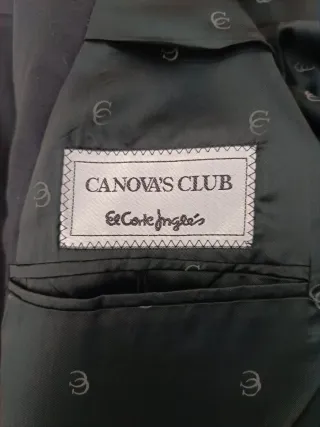 Traje Chaqueta Negro Caballero