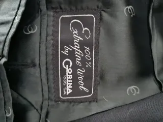 Traje Chaqueta Negro Caballero