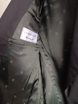 Traje Chaqueta Negro Caballero