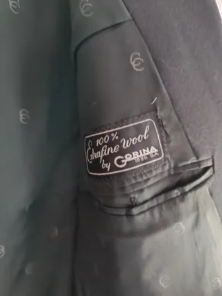 Traje Chaqueta Negro Caballero