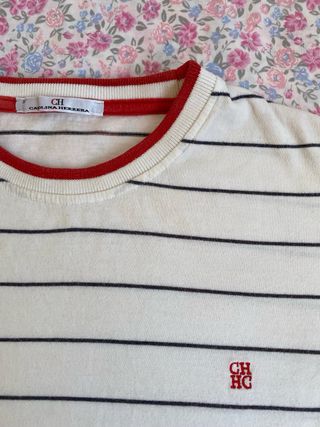 Camiseta manga larga Carolina Herrera