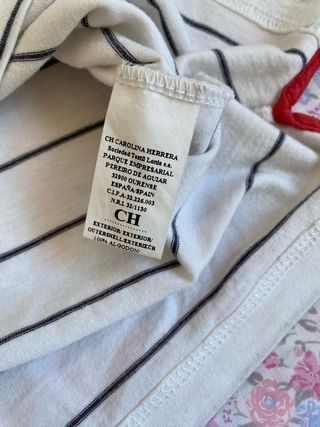 Camiseta manga larga Carolina Herrera