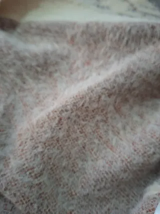 Jersey cuadros gris y blanco Talla L