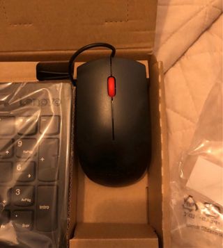 Teclado y Ratón Lenovo Negro