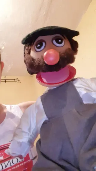 Marioneta Macario Vintage