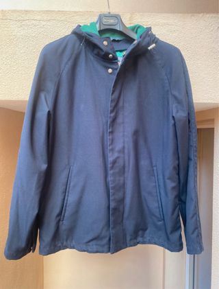 Chaqueta Zara Azul con Capucha