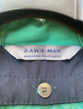 Chaqueta Zara Azul con Capucha