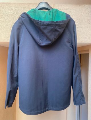 Chaqueta Zara Azul con Capucha