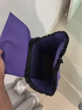 Carrito de la compra CARML morado