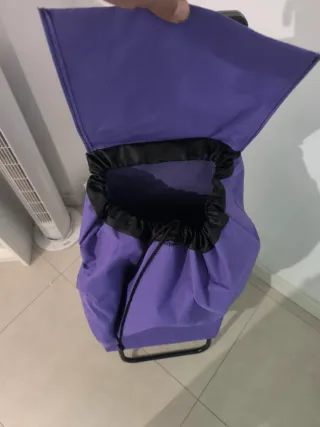 Carrito de la compra CARML morado