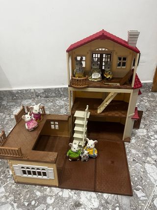 Casita Sylvanian  con Familias diferentes
