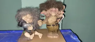 Troll Vintage Figura Decorativa