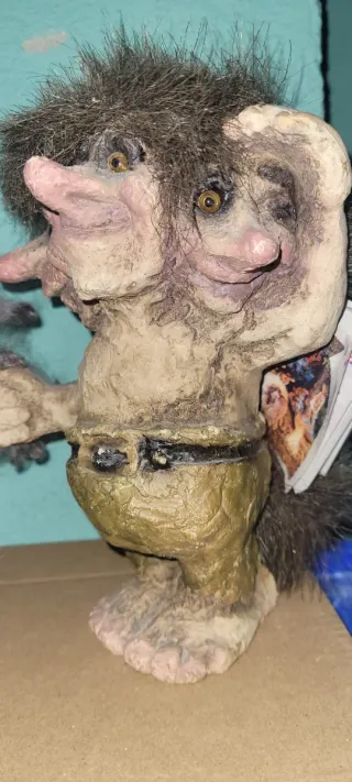 Troll Vintage Figura Decorativa