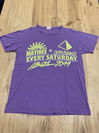 Camiseta Matinee Amnesia Ibiza 2011