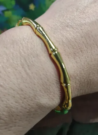 Pulsera diseño bambú