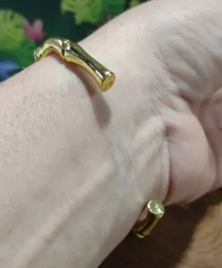Pulsera diseño bambú