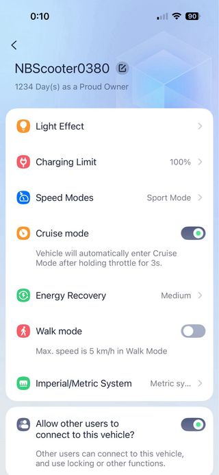 Patinet Segway Ninebot