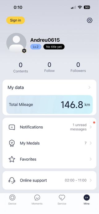 Patinet Segway Ninebot